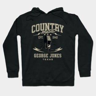 country music microphone singer  v19 Hoodie